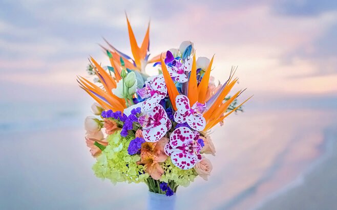wedding flowers for bride