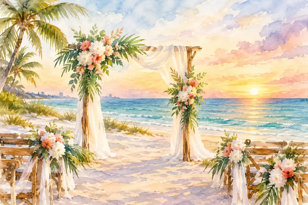 Naples Beach Wedding Permits