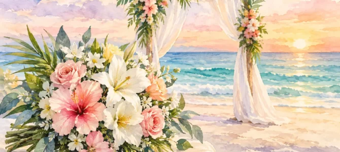 Naples Beach Wedding Flowers That Suit the Shore Naples Beach Wedding Flowers That Suit the Shore